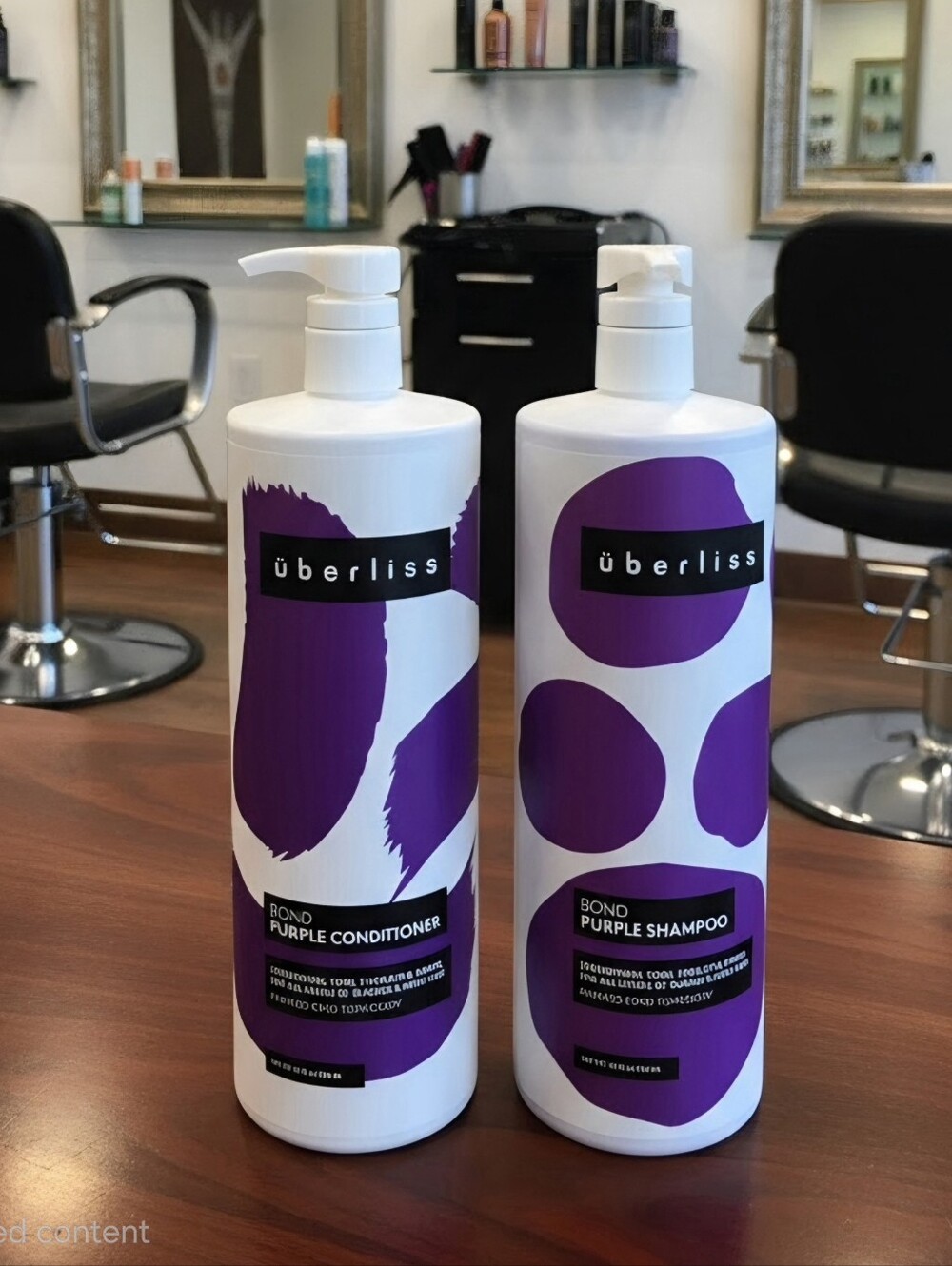 Uberliss Bond Purple Shampoo & Conditioner Duo - 32 oz